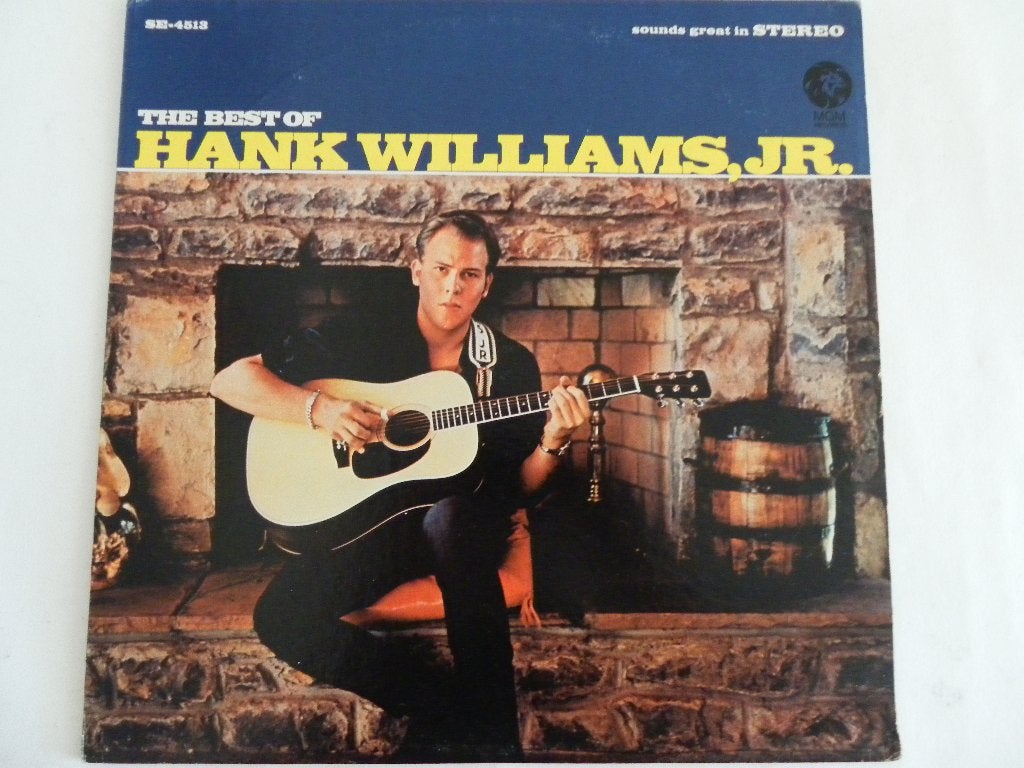 LP Hank Williams, Jr. - The Best Of Hank Williams, Jr., LP, Gebruikt, Originele persing, Ophalen of Verzenden