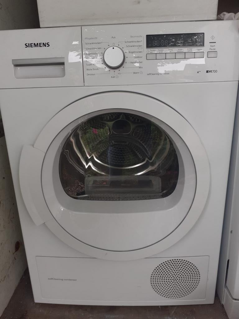 Siemens iQ700 warmtepompdroger  Defect., Witgoed en Apparatuur, Ophalen, Gebruikt, 8 tot 10 kg, 85 tot 90 cm
