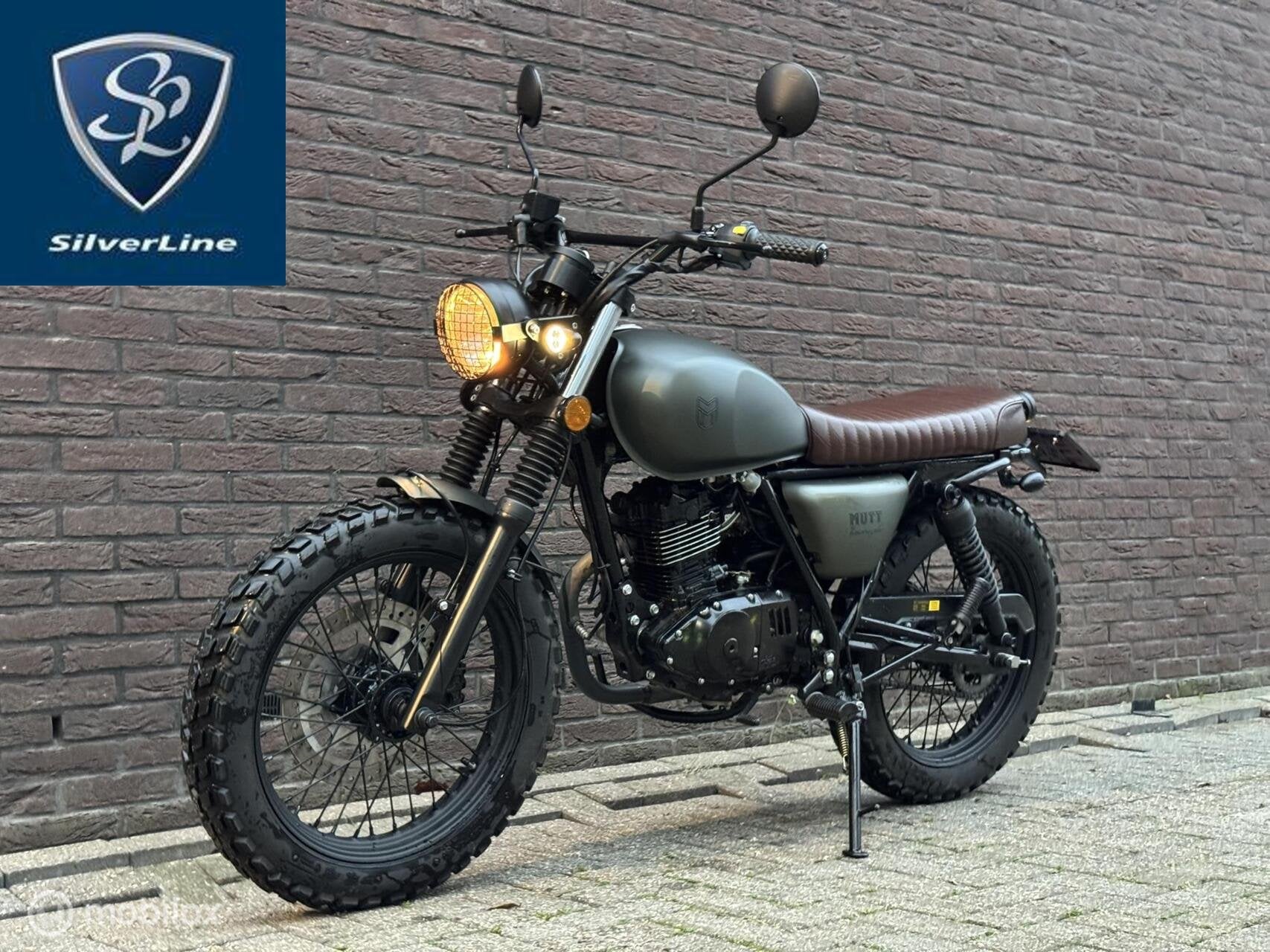 Mutt Hilts 125, bj. 2023, slechts 3991 km, 125 cc, Toermotor, 11 kW of minder, Mutt