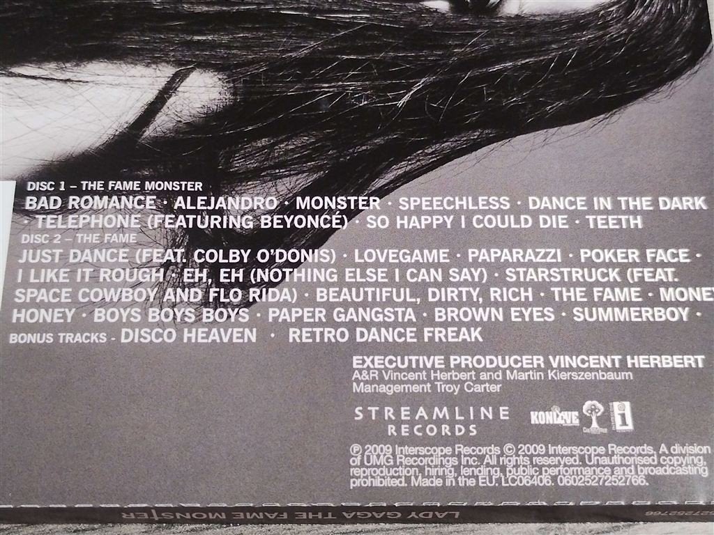 Lady Gaga - The Fame Monster [2CD], Cd's en Dvd's, Cd's | Dance en House, Ophalen of Verzenden, Gebruikt, Disco