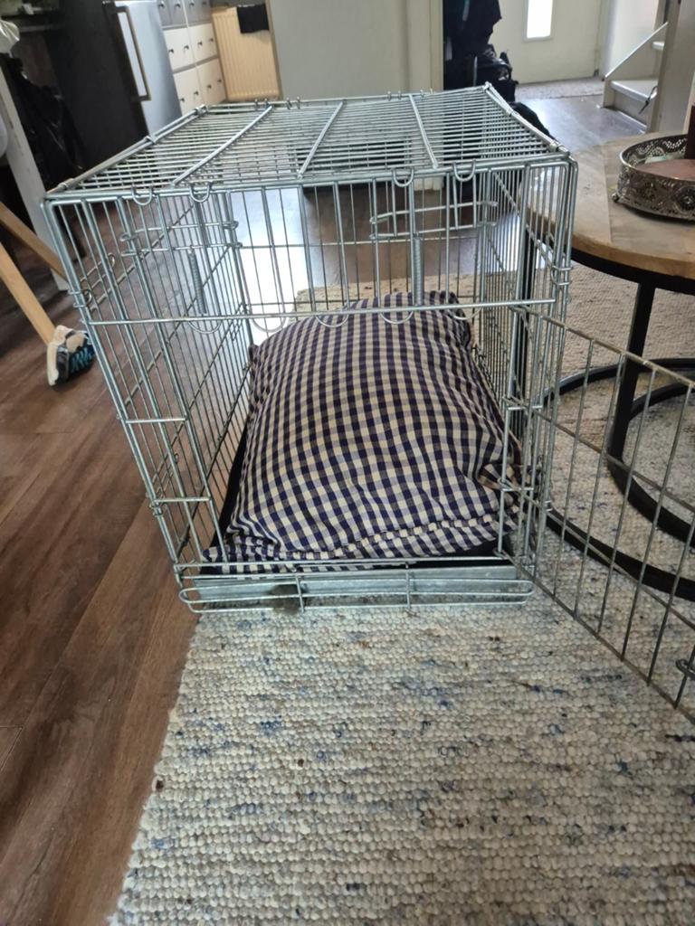 Hondbench, Dieren en Toebehoren, Ophalen, Zo goed als nieuw