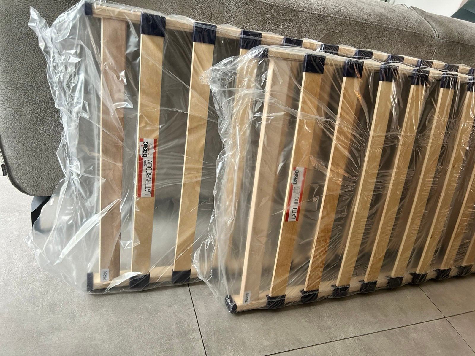 Nieuwe lattenbodems 70x200 cm (2 stuks), Huis en Inrichting, Slaapkamer | Matrassen en Bedbodems, Ophalen, Nieuw, Bedbodem, 200 cm