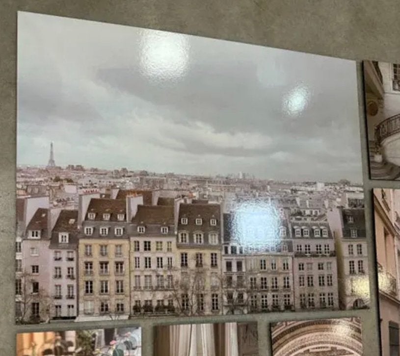 Ikea Parijs Nieuw - Stadsgezicht met Eiffeltoren, Huis en Inrichting, Ophalen, 50 – 75, Nieuw, 75 tot 100 cm
