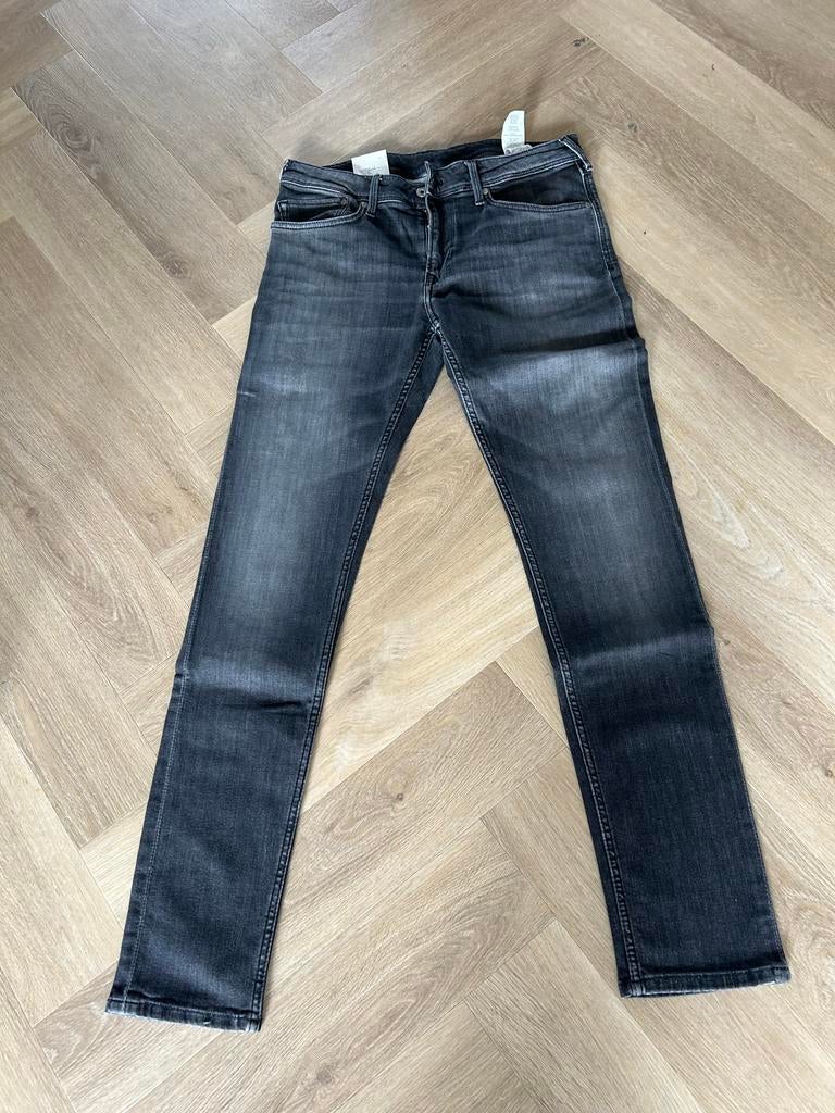 Pepe Jeans Heren Jeans - Zwart/Grijs - Maat W33 L34, Ophalen of Verzenden, Nieuw, Zwart, W33 - W34 (confectie 48/50)