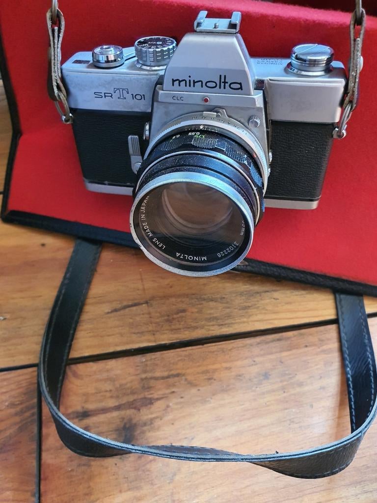 Minolta analoog, Audio, Tv en Foto, Fotocamera's Analoog, Ophalen, Spiegelreflex, Minolta