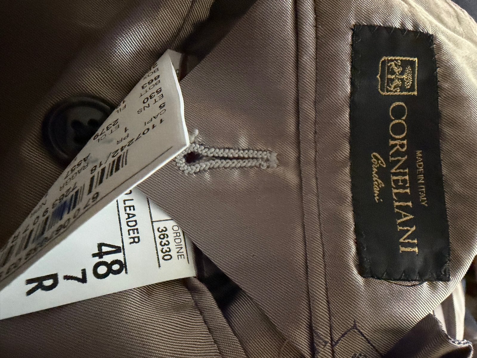 Corneliani Super 150's zijden colbert maat 48, Kleding | Heren, Ophalen of Verzenden, Zo goed als nieuw, Maat 48/50 (M), Blauw