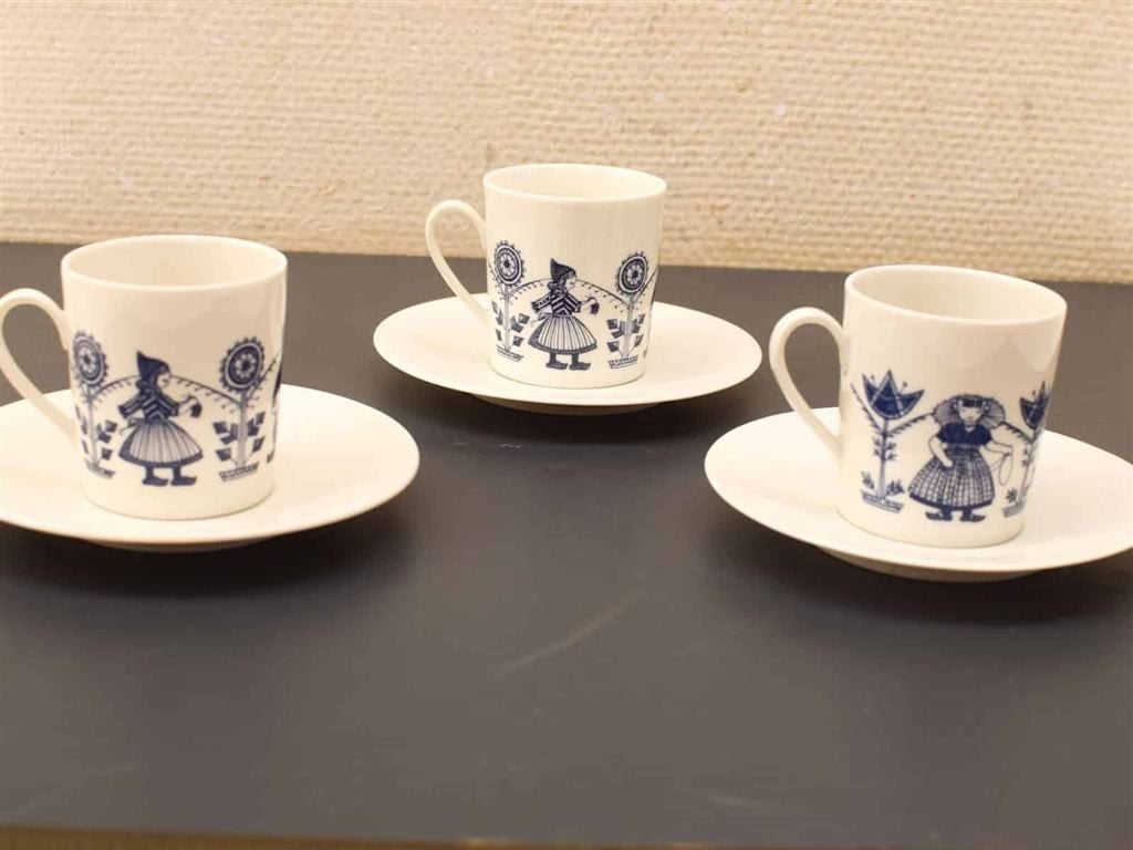 6 delige Seltmann Weiden Bavaria kop en schotel 53575