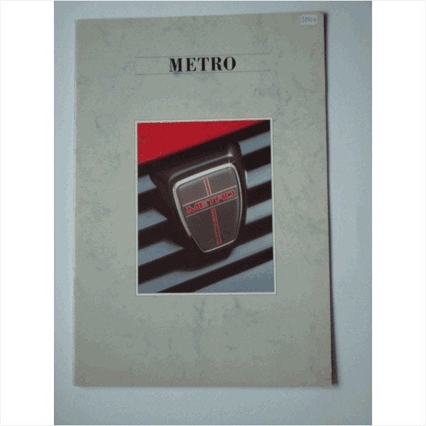 Austin Metro Brochure 1987 #5 Nederlands, Ophalen of Verzenden, Gelezen, Overige merken