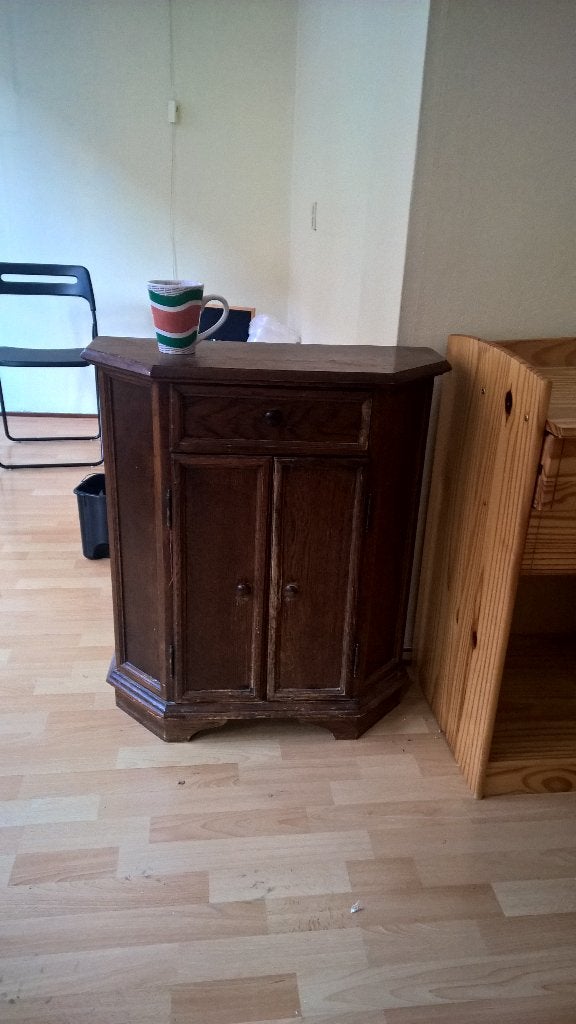 Vintage kastje, opbergmeubel, Antiek en Kunst, Ophalen