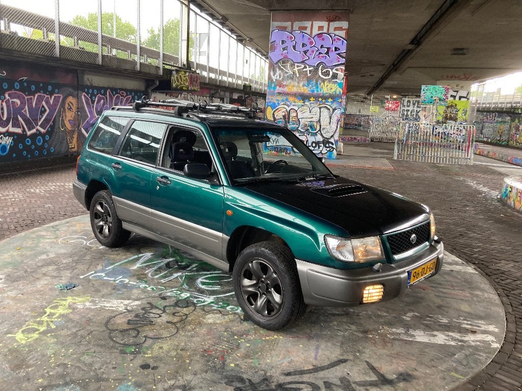 Subaru Forester 2.0 Turbo 1999 Groen, 1994 cc, 1800 kg, 4 cilinders, 75 €/maand