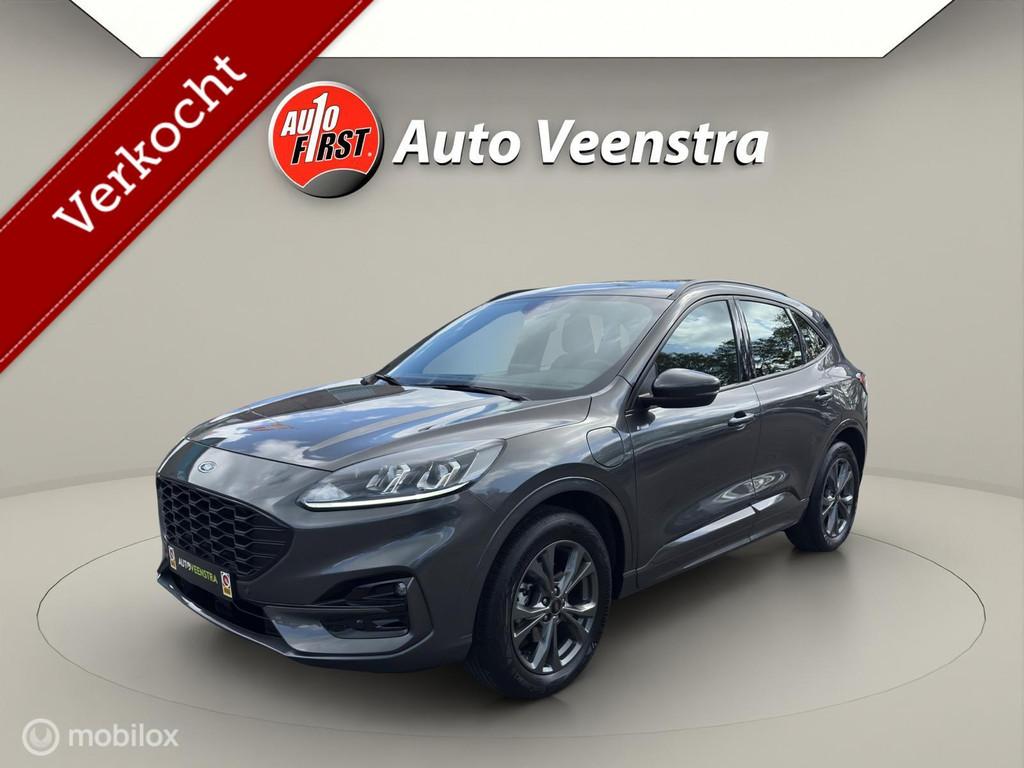 Ford Kuga 2.5 PHEV ST-Line|VIRTUAL|STOELVERW|CAMERA|, Stof, Gebruikt, Zwart, 4 cilinders
