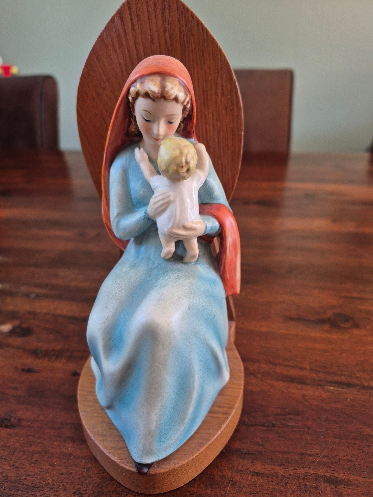 Vintage Sacrart Beeldje Maria met Kind - HM 118, Antiek en Kunst, Ophalen of Verzenden
