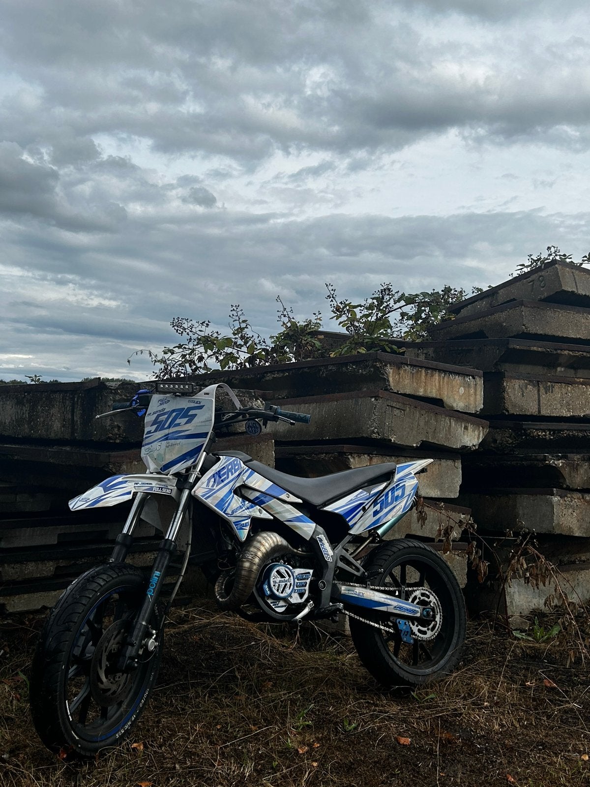 72cc derbi Senda DRD 2014, Ophalen, 6 versnellingen, Gebruikt, Maximaal 45 km/u