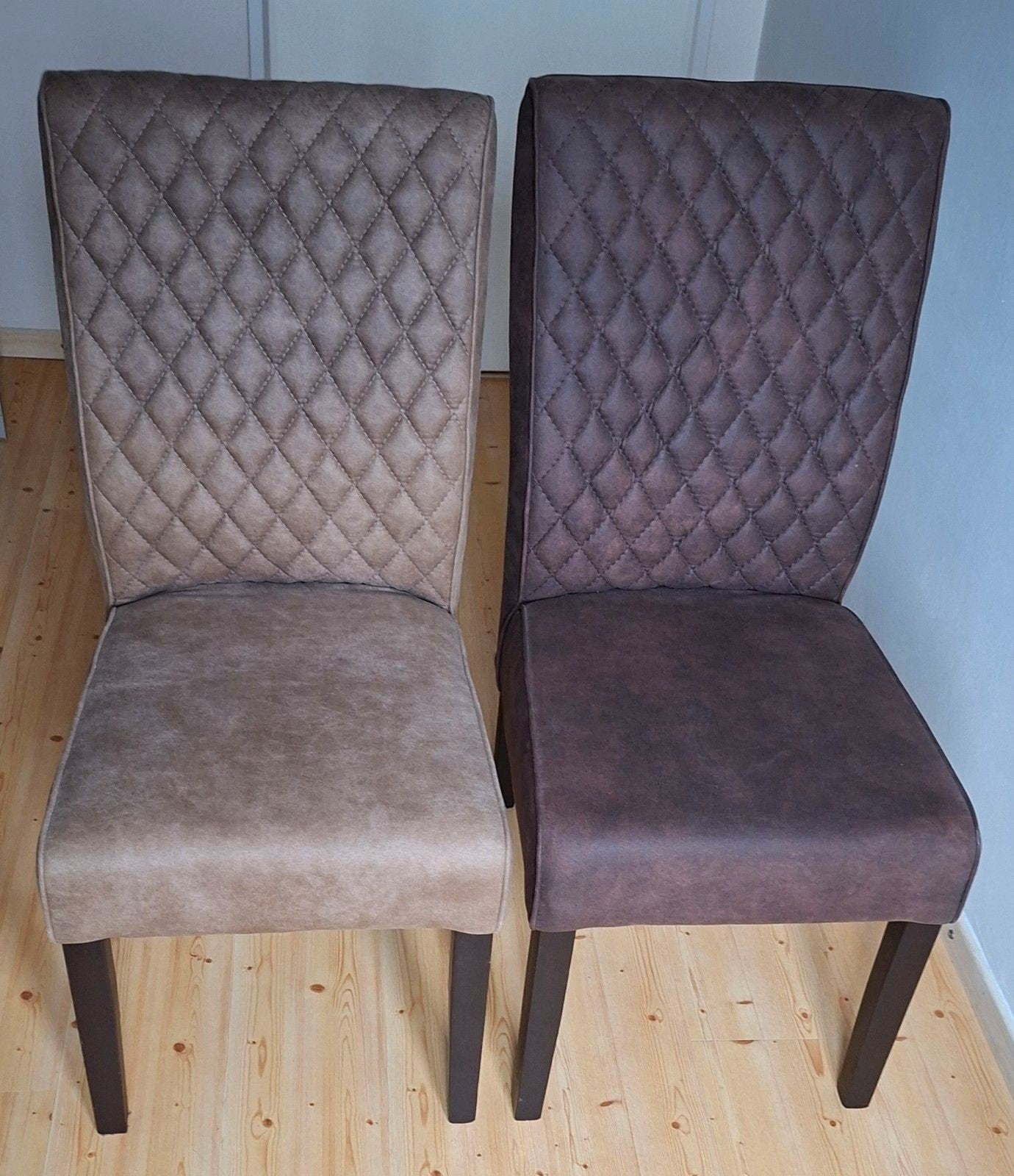 2 kamerstoelen bruin, Huis en Inrichting, Stoelen, Ophalen, Zo goed als nieuw, Bruin, Twee