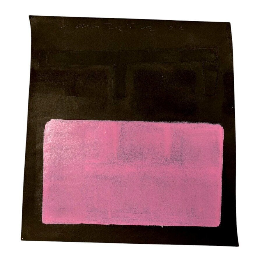 Sjoerd Janzen (1955-2006) - Abstracte compositie, 2002, Ophalen of Verzenden