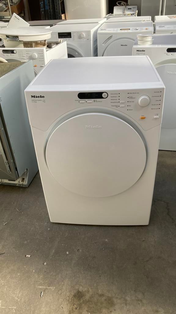 Miele luchtdroger 7 kilo, Witgoed en Apparatuur, Wasdrogers, Ophalen, 6 tot 8 kg, Minder dan 85 cm, Zo goed als nieuw