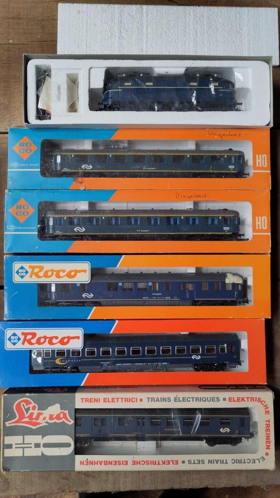 Roco NS 43615 met div wagens plan D, Treinset, Gelijkstroom, Ophalen of Verzenden, Roco