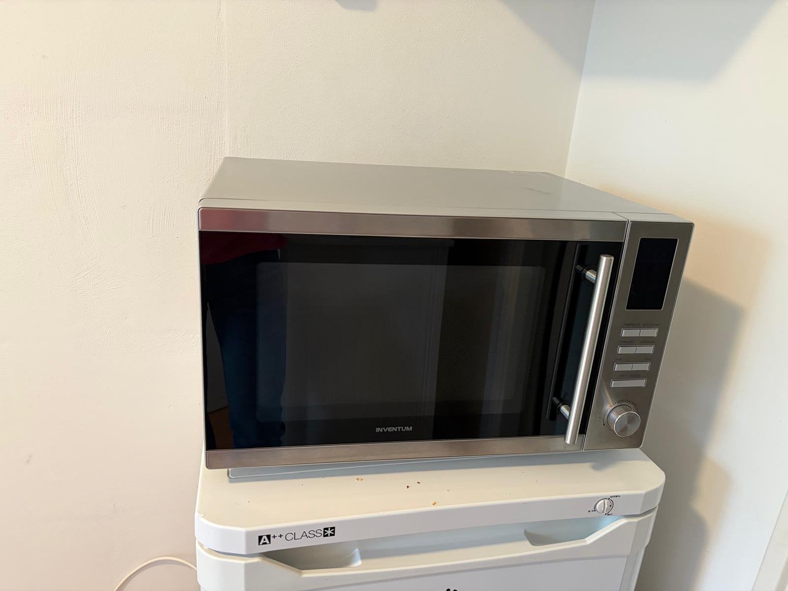 Inventum RVS Combimagnetron MN255C | Hetelucht | SNEL WEG