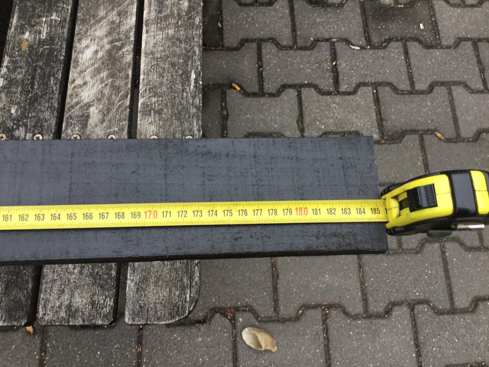 Zwarte planken, Ophalen, Minder dan 25 mm, Zo goed als nieuw, Plank