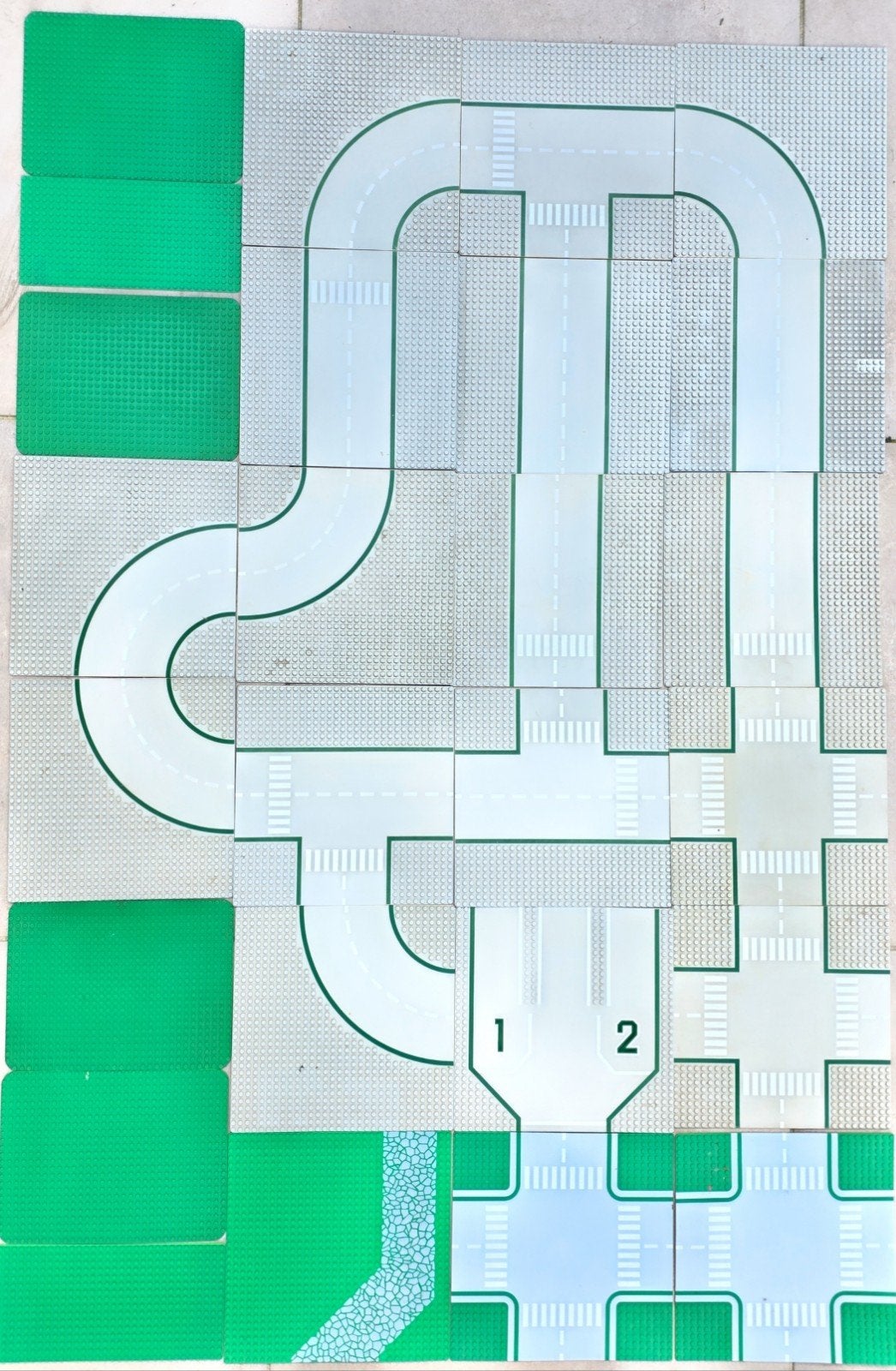 Lego wegenplaten en bouwplaten, Ophalen, Gebruikt, Lego