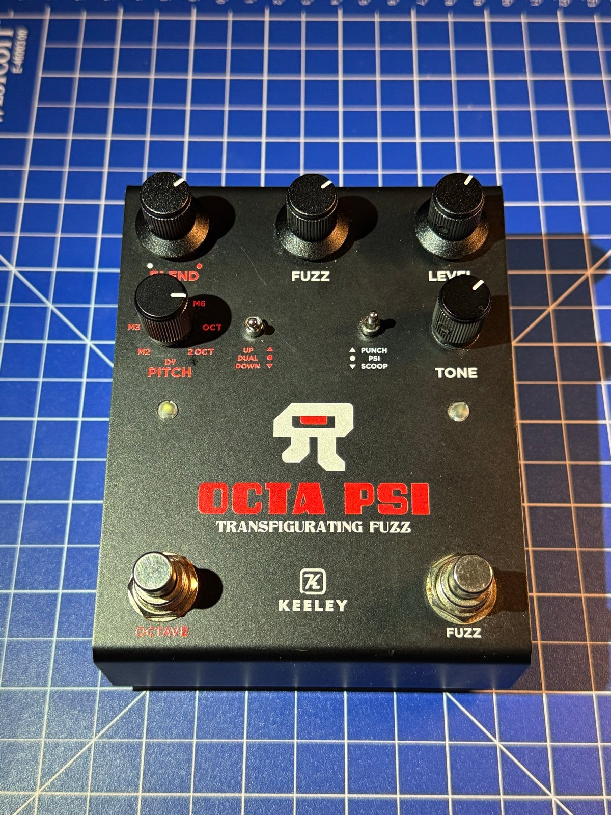 Keeley Octa-Psi Octaver Big Muff Fuzz, Ophalen of Verzenden, Zo goed als nieuw, Distortion, Overdrive of Fuzz