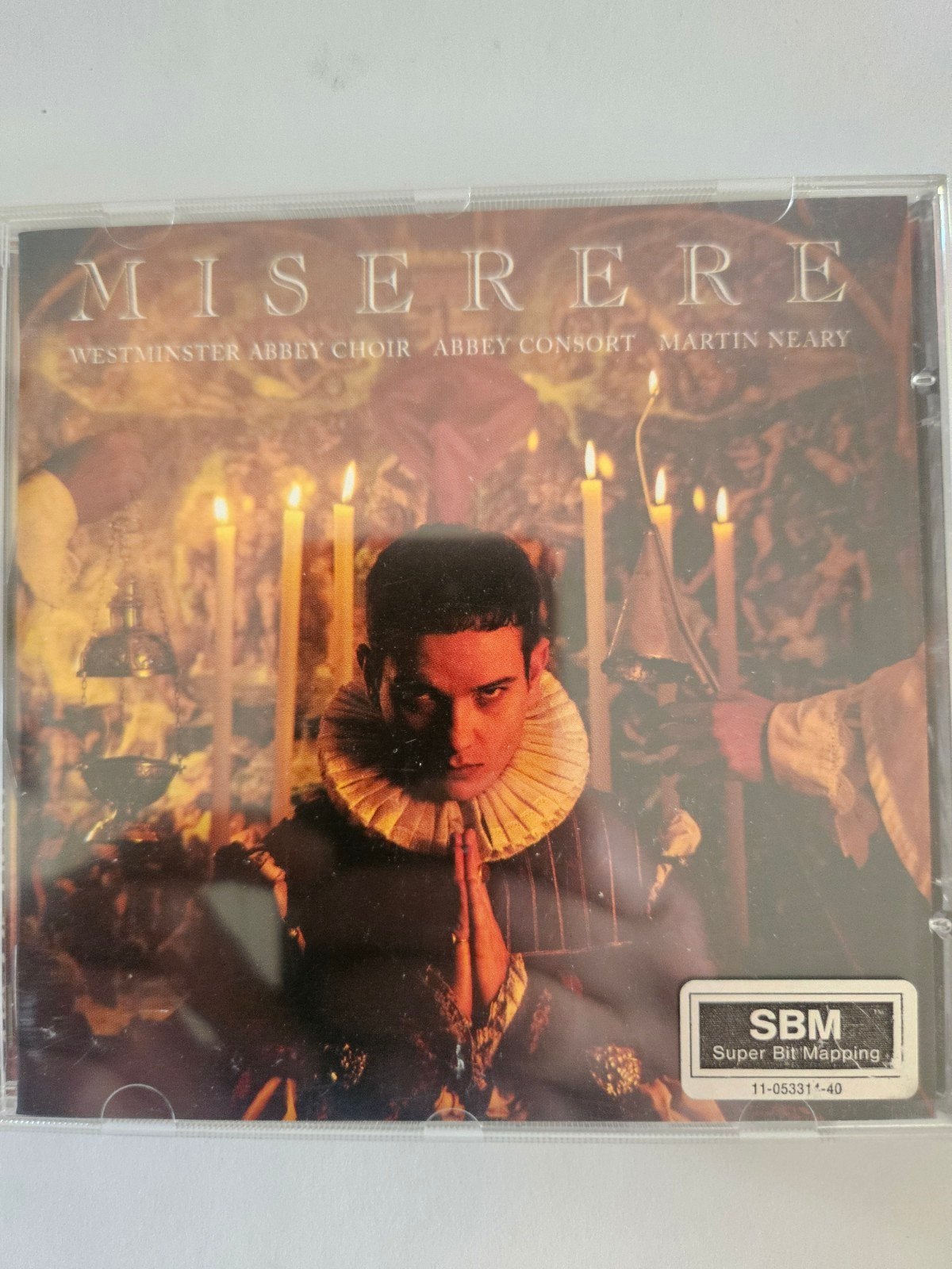 Miserere - Westminster Abbey Choir & Martin Neary (CD), Overige componisten, Zo goed als nieuw, Inclusief doosje, Middeleeuwen en Renaissance
