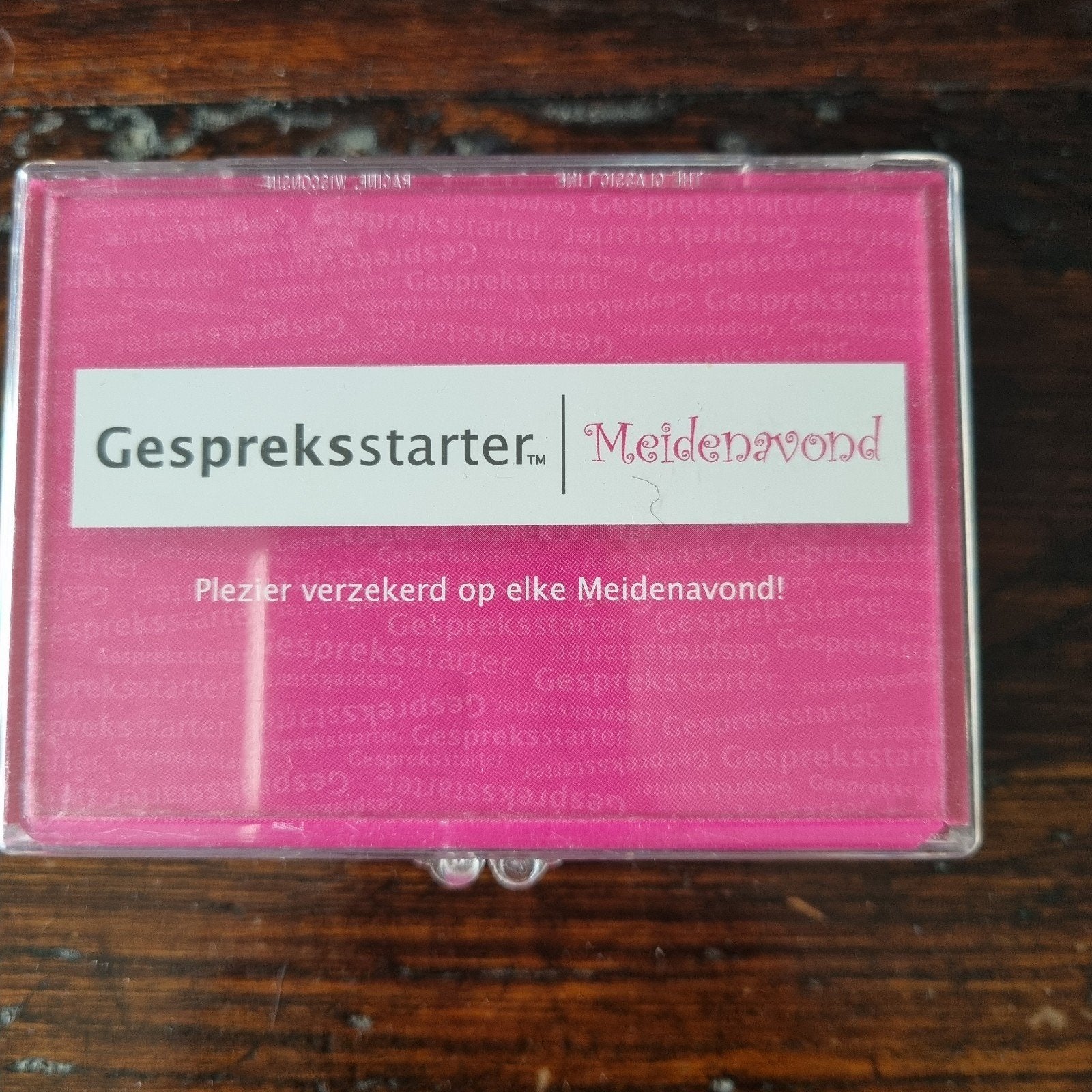 Kaartjes met vragen voor leuke gezellige en eerlijke avond!, Ophalen of Verzenden, Zo goed als nieuw
