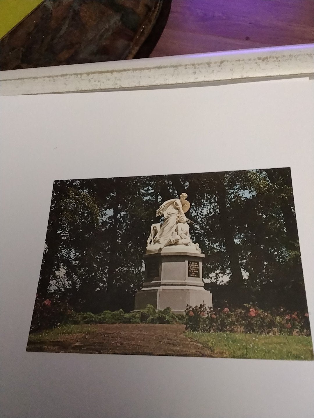 Ansichtkaart Standbeeld Graaf Adolf Heiligerlee 1868, Ophalen of Verzenden, 1980 tot heden, Ongelopen, Groningen