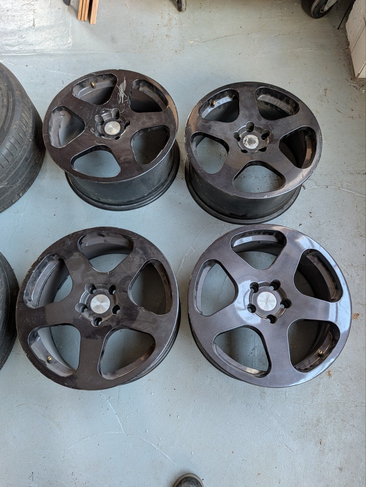 Te Koop 18 Rotiform Nue Velgen Opknap Set, Auto-onderdelen, Banden en Velgen, Ophalen, 18 inch, Gebruikt, Velg(en)