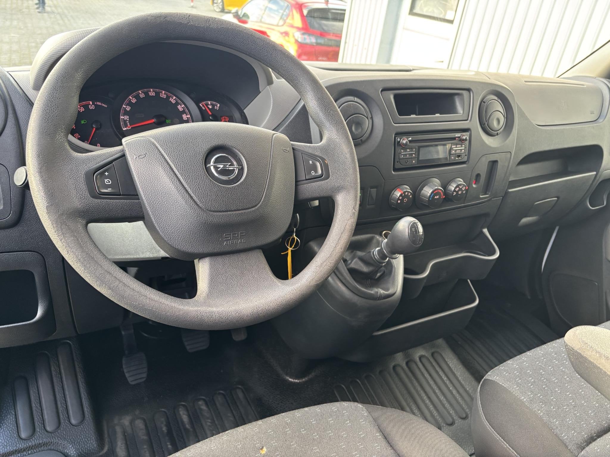Opel Movano 2.3 CDTI L2H1*A/C*CRUISE*LAADKLEP*3PERS*TEL*2500, Stof, Gebruikt, 4 cilinders, Origineel Nederlands
