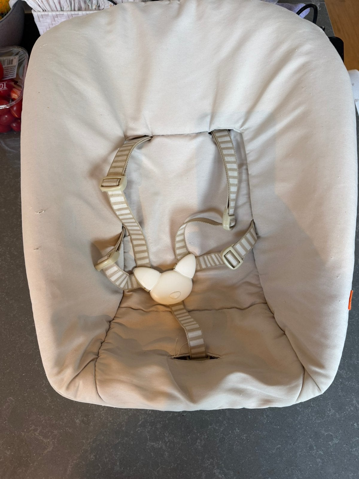 Stokke trip trap baby set, Kinderen en Baby's, Kinderstoelen, Ophalen, Gebruikt, Meegroeistoel