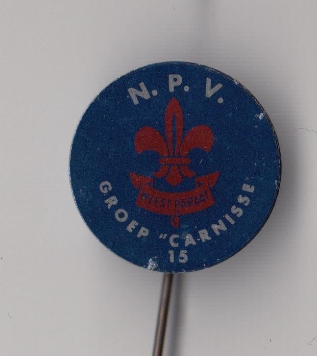 Scouting Rotterdam Charlois groep Carnisse speldje, Gebruikt, Niet vindbaar, Niet vindbaar, Speldje of Pin