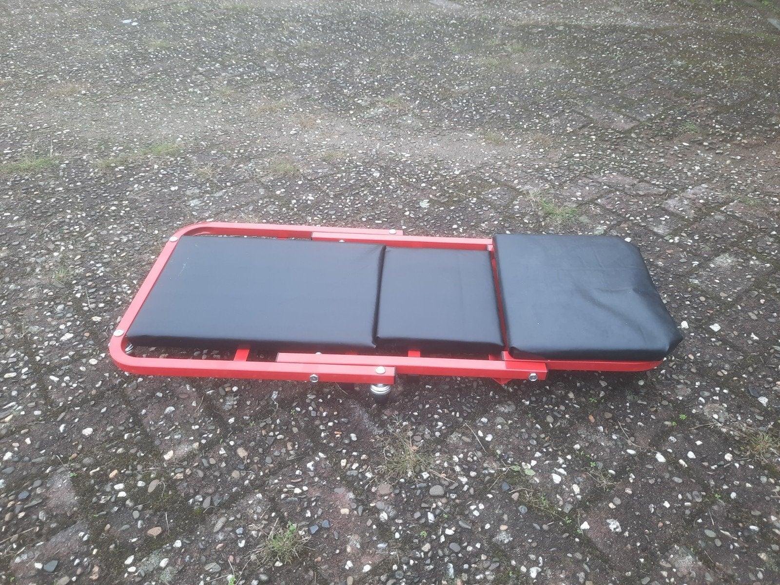 nieuw staat Rooks ligkar en werkplaatskruk 2-in-1, Auto diversen, Ophalen, Zo goed als nieuw