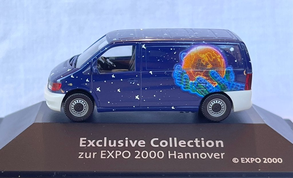 Herpa: VW T4 EXPO 2000, Hobby en Vrije tijd, Ophalen of Verzenden, Zo goed als nieuw, Auto, Herpa