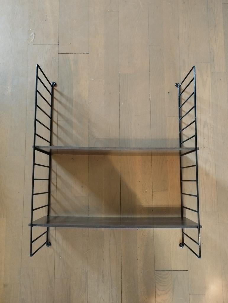 Grote set Nisse String wandrek met walnoot en eiken planken, Ophalen