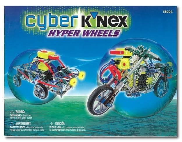 knex CIJBER RACERS + MOTOR GELUID EN LICHT+GRATIS AUTO'S SET, Ophalen, Gebruikt, K'nex