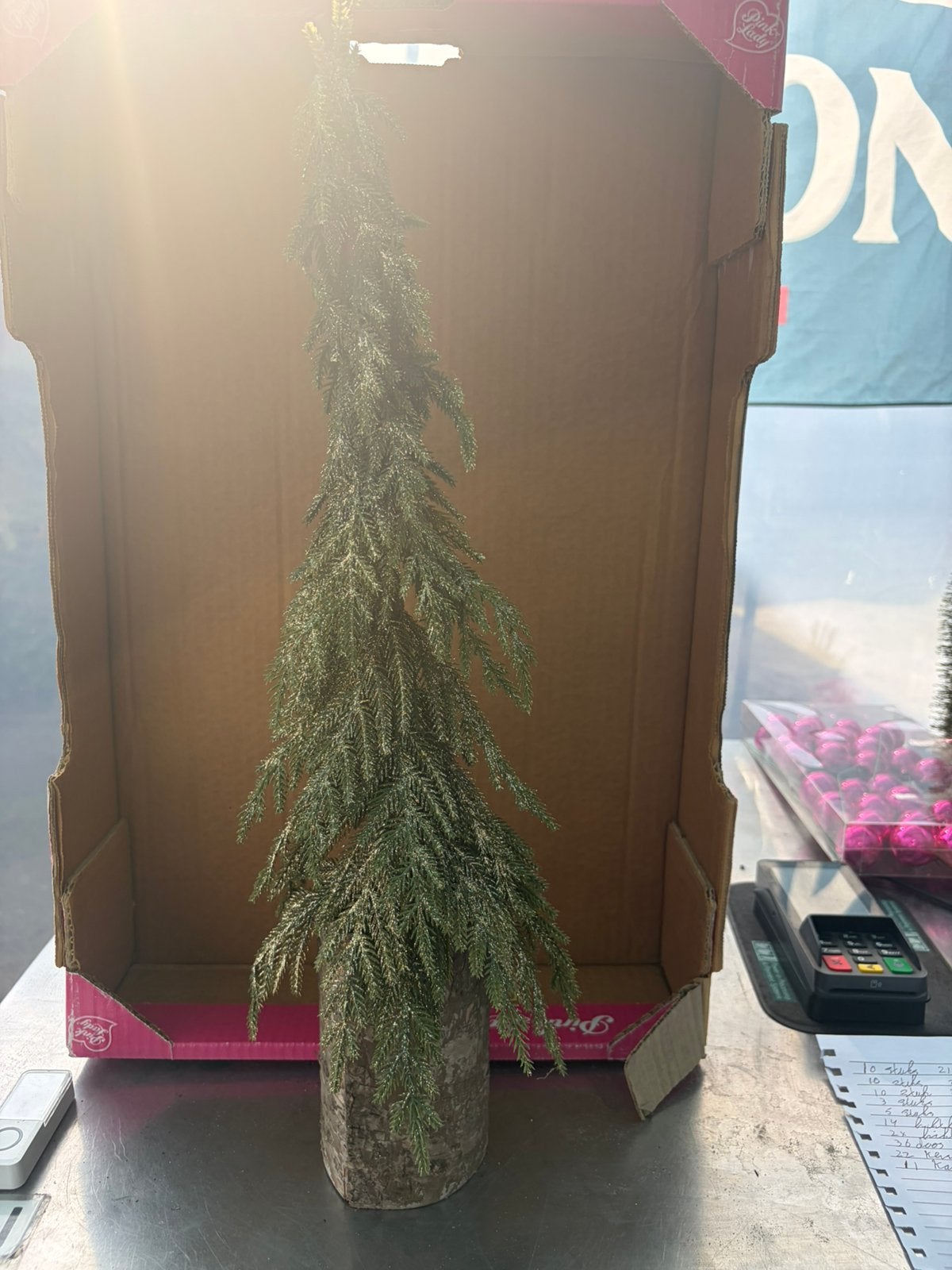 Kerstboom partij, Ophalen, Nieuw