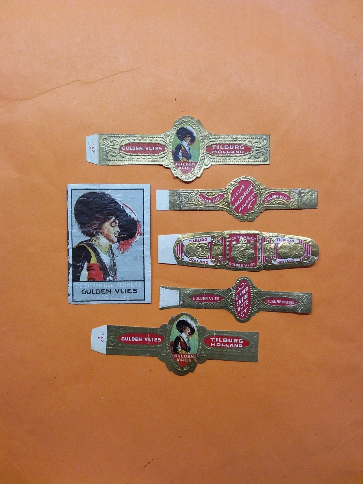 Sigarenbandjes merken 6, Ophalen of Verzenden, Gebruikt, Sigarenbandjes