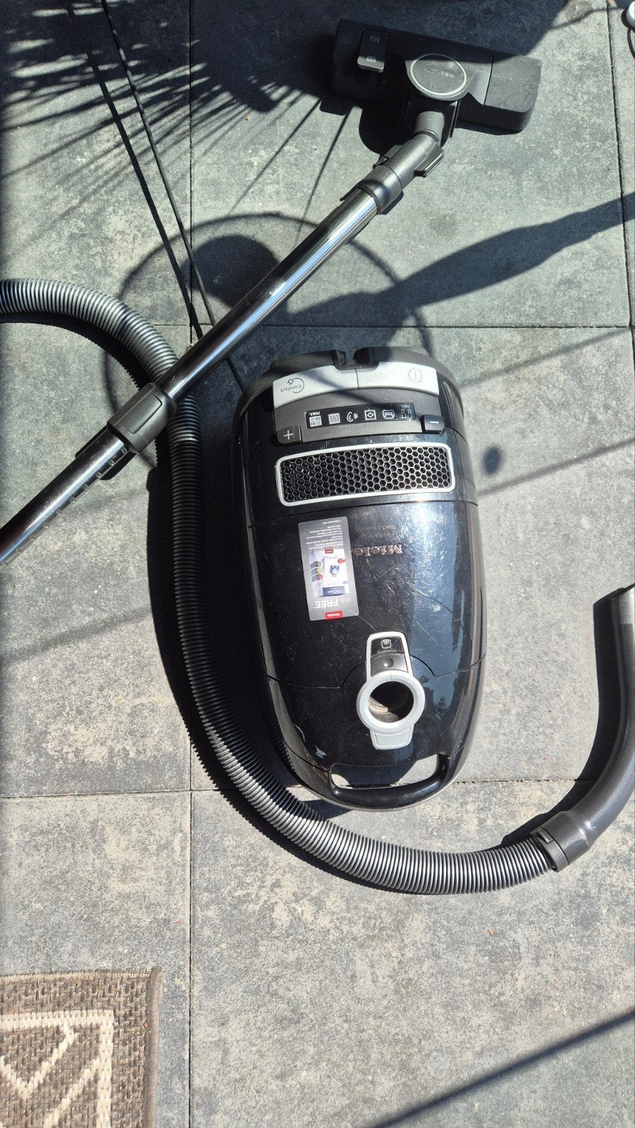 Defecte Miele Compact C3 Black Diamond stofzuiger, Stofzak, Ophalen of Verzenden, Miele, Niet werkend