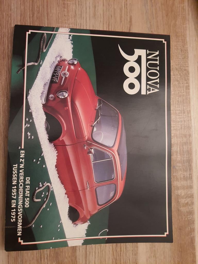 Fiat 500 leuk boekje, Ophalen of Verzenden