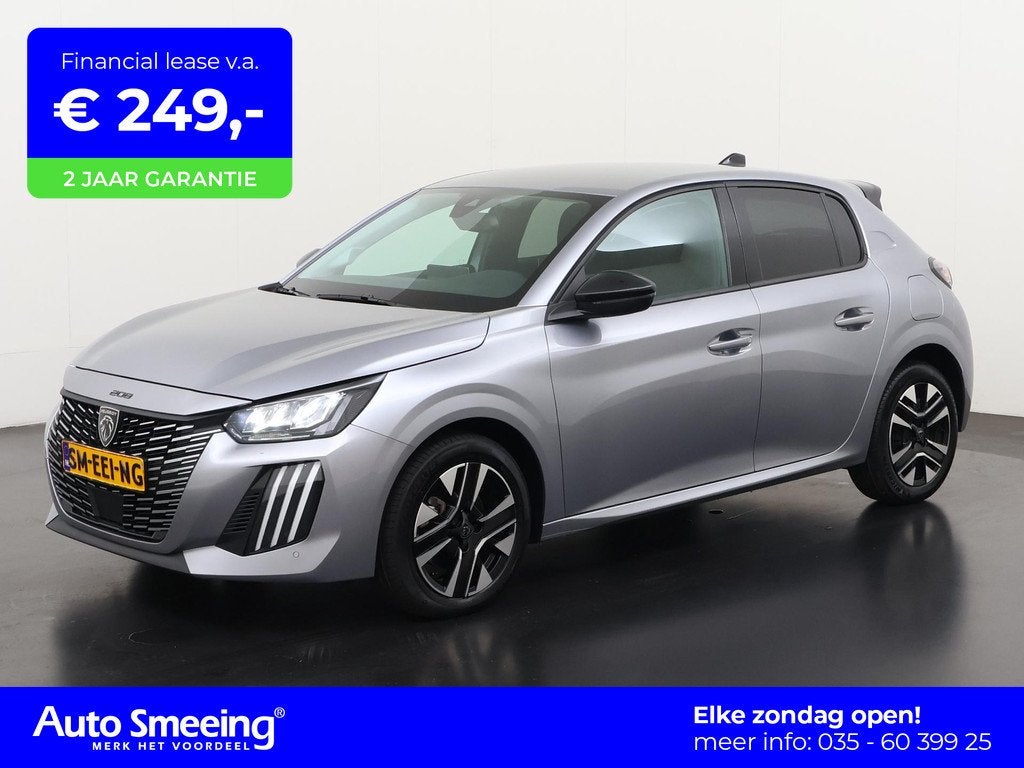 Peugeot 208 1.2 Hybrid 110 e-DCS6 Allure | Virtual Cockpit |, Auto's, Peugeot, Bedrijf, Te koop, ABS, Airbags, Airconditioning