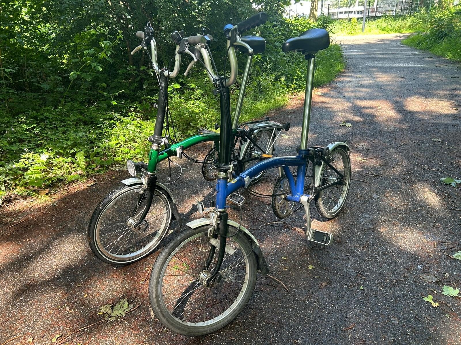 Brompton vouwfietsen set, Ophalen of Verzenden, 16 tot 18 inch, Brompton, Versnellingen