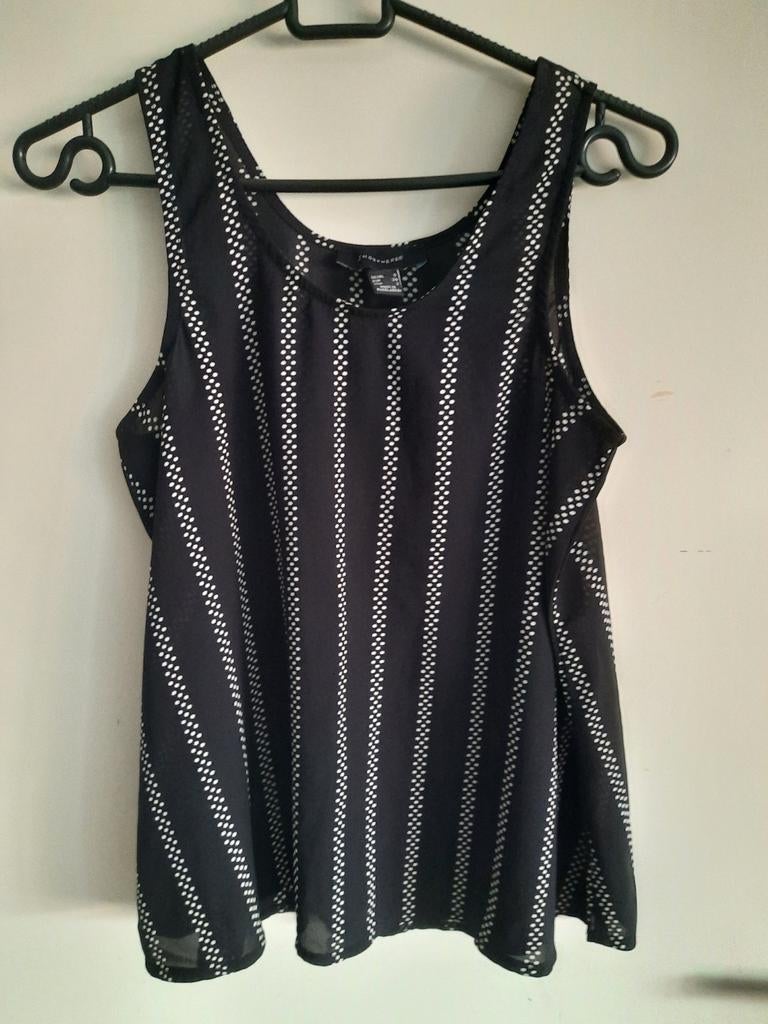 Zwarte top Atmosphere XS, Kleding | Dames, Atmosphere, Zwart, Ophalen of Verzenden, Zo goed als nieuw