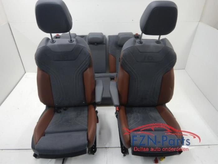 VW ID4 11A Interieur Leer-Alcantara Bruin/Grijs Elektrisch V, Ophalen of Verzenden, Gebruikt