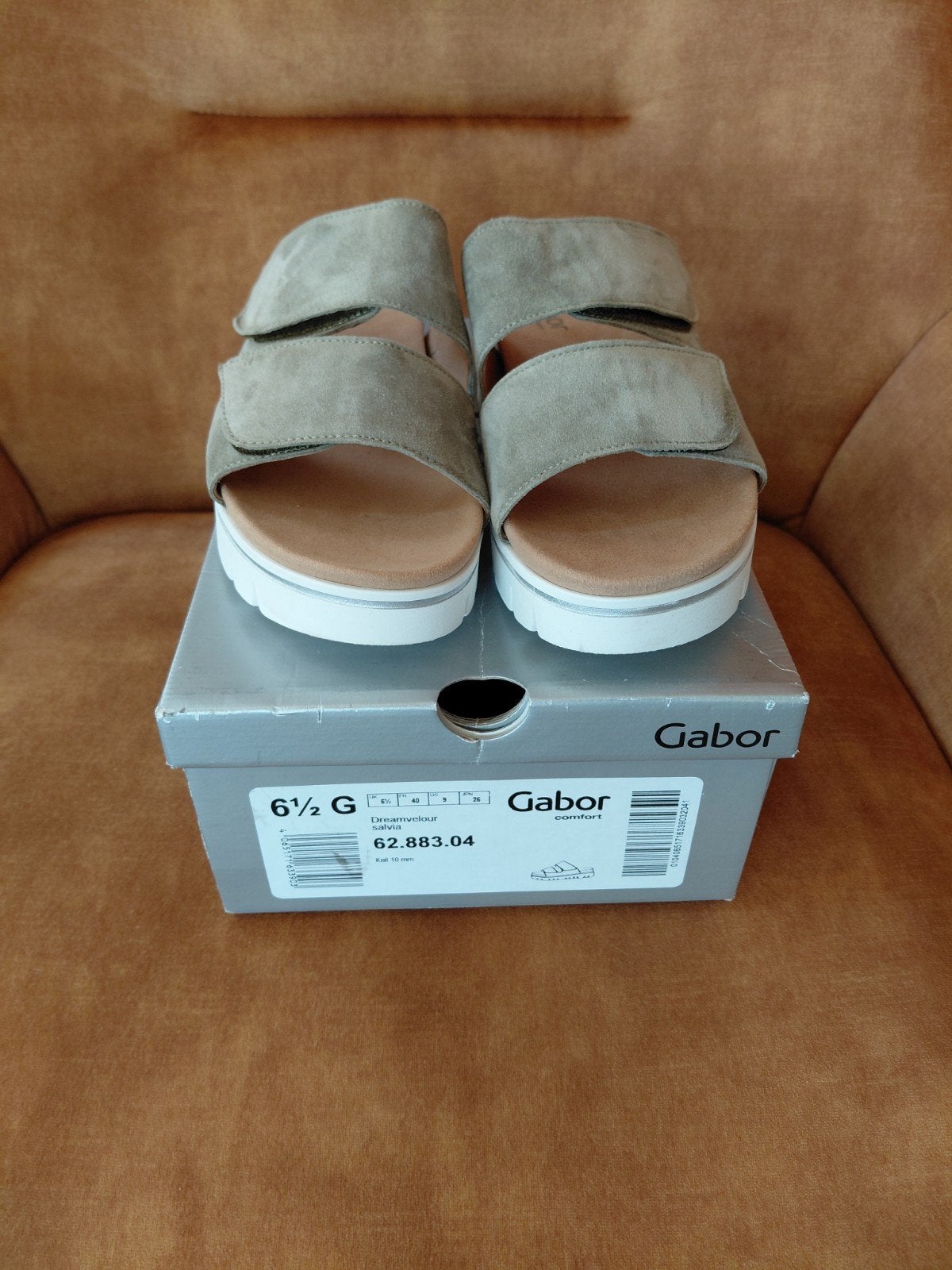 Nieuw slippers van Gabor, Ophalen of Verzenden, Nieuw, Groen