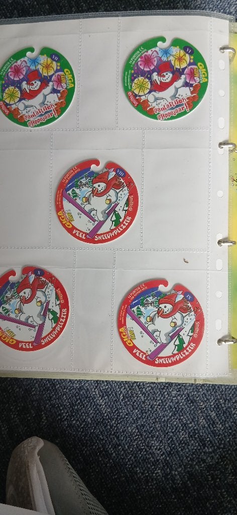 Flippos, Ophalen of Verzenden, Spiek, Losse flippo's, Met verzamelmap(pen)