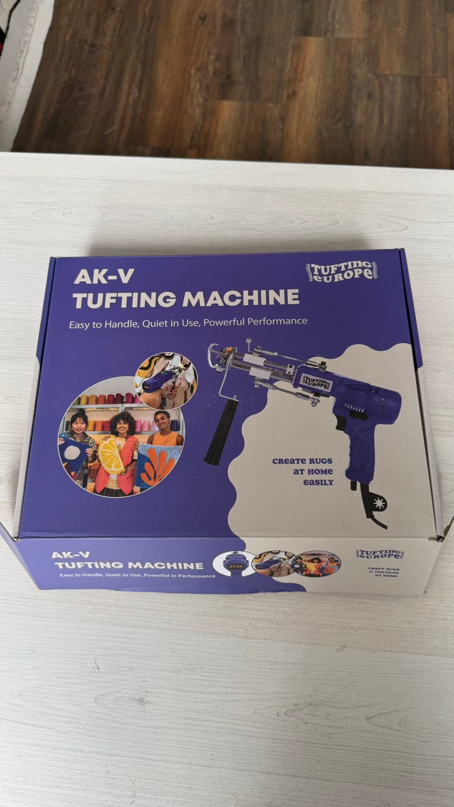 Tufting pakket twv €1000+, Ophalen, Zo goed als nieuw, Breien of Haken, Wol of Garen