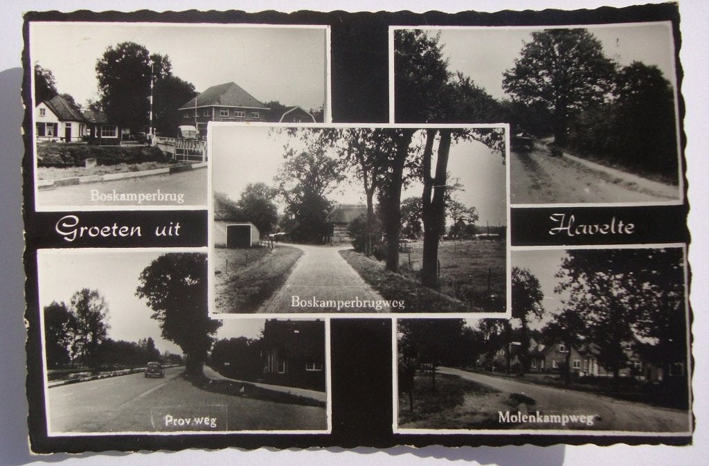 ansichtkaart Drenthe e/o nr. 14 - Havelte, Ophalen of Verzenden, 1940 tot 1960, Gelopen, Drenthe