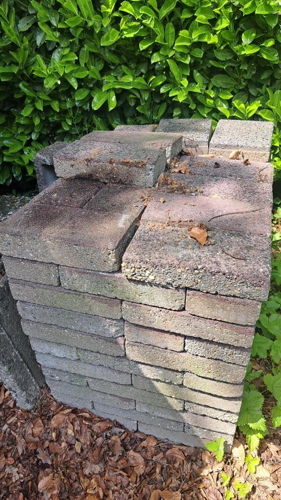 gratis afhalen tegels, Ophalen, Gebruikt, Beton, Terrastegels