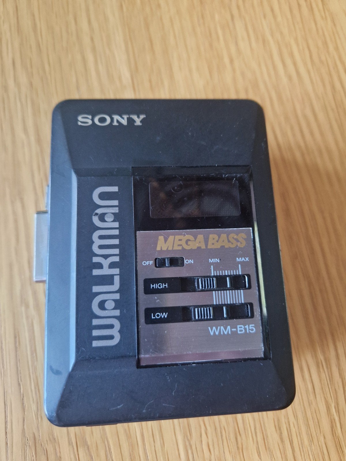 Sony WM-B15 Walkman met Mega Bass, portable cassettespeler, Ophalen of Verzenden, Walkman